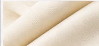 Close-up of a light premium fabric