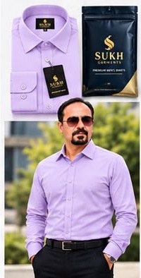 Lavender men's shirt